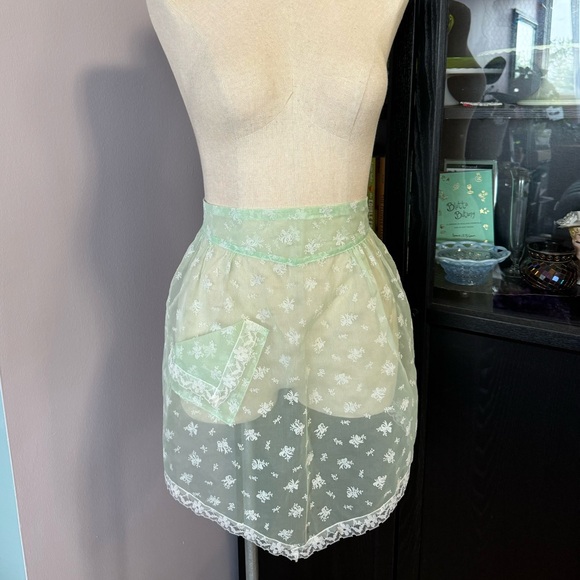 *VINTAGE* Authentic 1950s Cocktail Apron - Picture 1 of 3